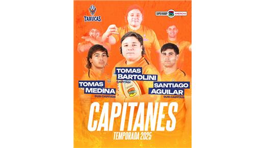 TARUCAS CON SU CAPITÁN Y SUBCAPITANES CONFIRMADOS PARA EL SRAM 2025 