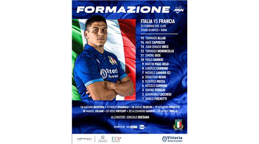 ITALIA Y FRANCIA EN UN DUELO ESPERADO DEL SEIS NACIONES