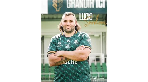 LUCIO SORDONI ES NUEVO JUGADOR DEL MONTAUBAN DEL PRO D2 FRANCÉS   