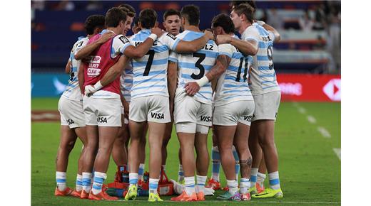 LOS PUMAS 7S GOLEARON A FIJI Y SE QUEDARON EL GRUPO "A" CON HOLGURA Y LUJOS 