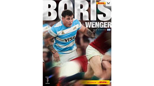 BORIS WENGER UN NUEVO REFUERZO ARGENTINO PARA HARLEQUINS
