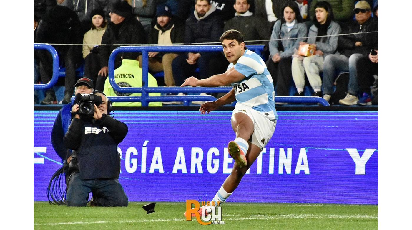 SANTIAGO CARRERAS FUE EL GOLEADOR DEL RUGBY CHAMPIONSHIP