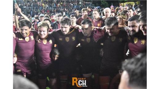 Te mostramos la felicidad tras la victoria de Newman ante Belgrano Athletic en la primera semifinal del TOP 12