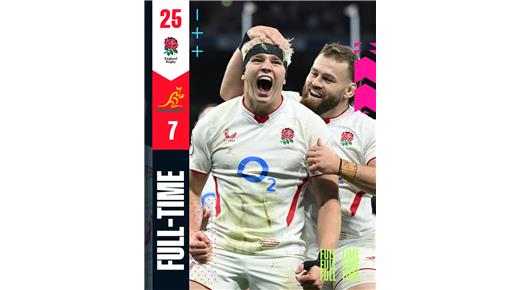 INGLATERRA DERROTÓ A AUSTRALIA Y LOS PUMAS SIGUEN SEXTOS EN EL RANKING MUNDIAL