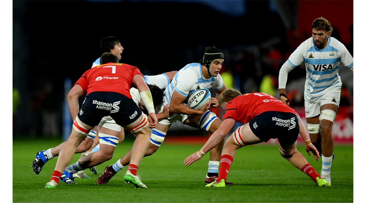 ARGENTINA XV CAYÓ ANTE MUNSTER EN IRLANDA EN EL INICIO DE LA VENTANA 