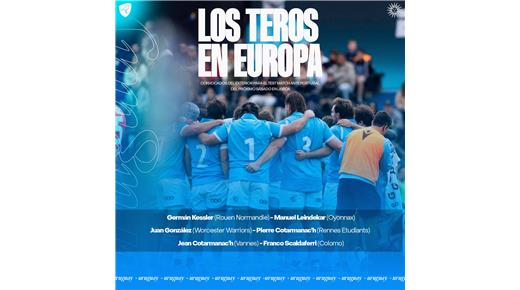 LOS TEROS Y SU PLANTEL PARA LA VENTANA DE NOVIEMBRE CON UN APERTURA FRANCÉS Y VARIOS ARGENTINOS 