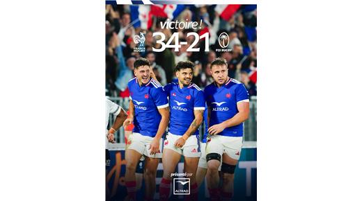 FRANCIA LE GANÓ A FIJI EN UN TRABAJADO Y DIFICIL PARTIDO