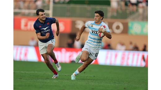 LOS PUMAS 7S ARRANCARON CON DOS DERROTAS EN DUBAI Y JUEGAN SU ÚLTIMO PARTIDO DEL DÍA CON SUDÁFRICA 13.34HS 