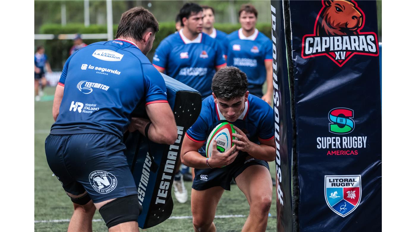 CAPIBARAS XV, LA FRANQUICIA DEL LITORAL ARGENTINO, INAUGURA SU SEDE  LUEGO DEL ENTRENAMIENTO MATUTINO
