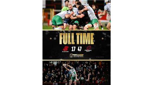 PORTUGAL DERROTÓ EN SU VISITA A BÉLGICA Y SUMÓ EL BONUS OFENSIVO PARA QUEDAR COMO LÍDER EN SU ZONA 