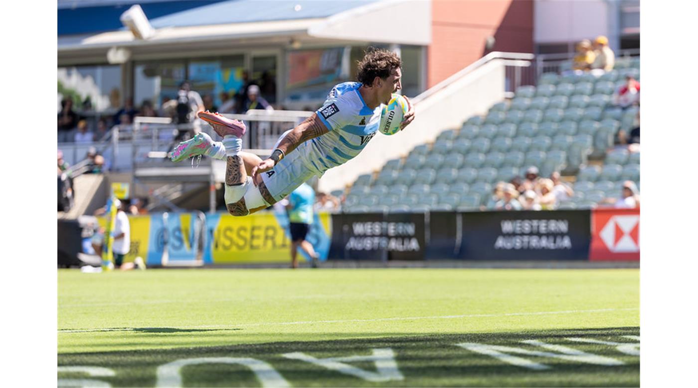 LOS PUMAS 7S TERMINARON QUINTOS EN PERTH, SUDÁFRICA GANÓ EL TORNEO
