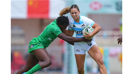 LAS YAGUARETÉS PERDIERON EL INVICTO ANTE SUDÁFRICA EN EL ALARGUE, PERO FUERON PRIMERAS EN NAIROBI