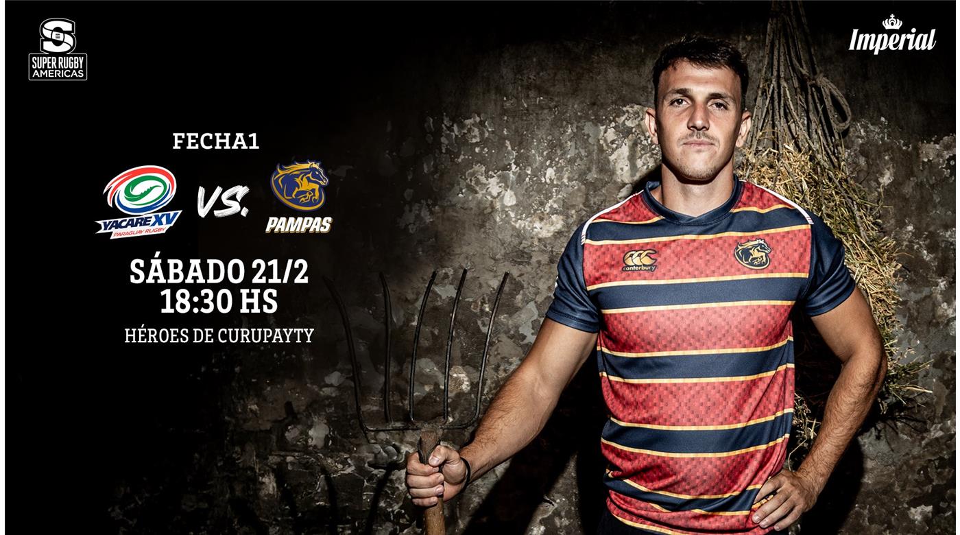 PAMPAS DEBUTARÁ EN ASUNCIÓN ANTE YACARÉ EL SÁBADO A LAS 18.30HS 