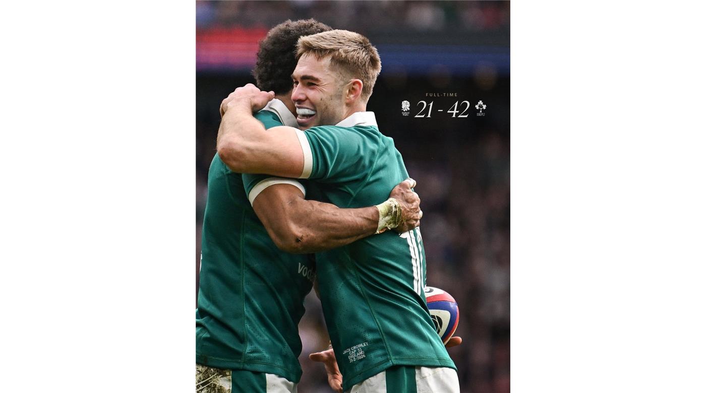 HISTÓRICA VICTORIA DE IRLANDA ANTE INGLATERRA EN TWICKENHAM