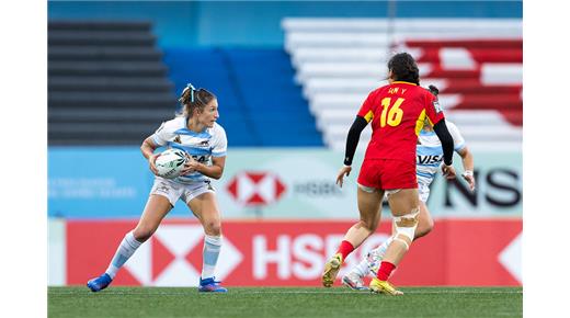 BAJO LA LLUVIA, UN NUEVO TRIUNFO DE LAS YAGUARETÉS EN EL ALARGUE FRENTE A CHINA PARA CERRAR LA JORNADA  
