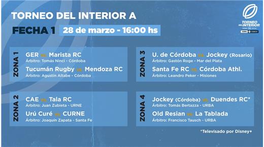 ESTA TARDE ARRANCA EL VIGESIMOTERCER TORNEO DEL INTERIOR "A" Y SE JUGARÁN LAS REVÁLIDAS DEL "B"