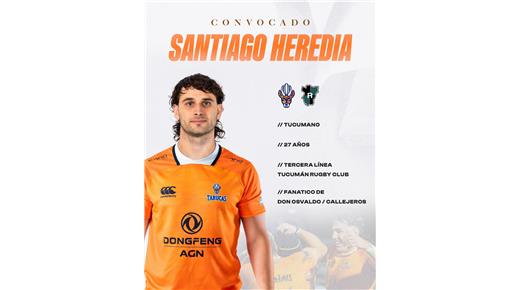 SANTIAGO HEREDIA ES EL NUEVO REFUERZO DE TARUCAS