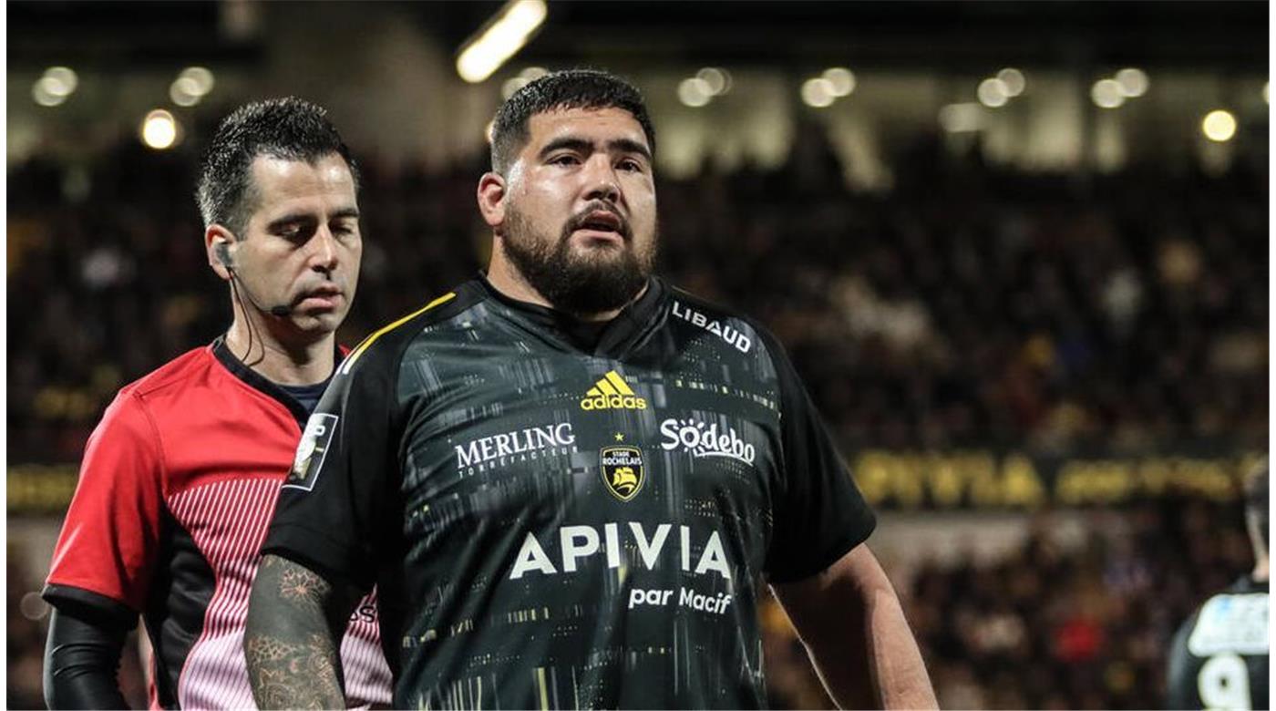 JOEL SCLAVI APOYÓ UN TRY EN LA ELIMINACIÓN DE LA ROCHELLE ANTE ULSTER EN LA CHALLENGE CUP. 