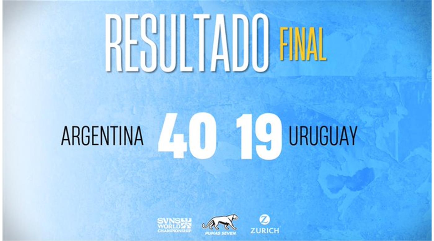 LOS PUMAS 7S, A UN PASO DE LOS CUARTOS DE FINAL TRAS EL ÉXITO EN EL CLÁSICO RIOPLATENSE