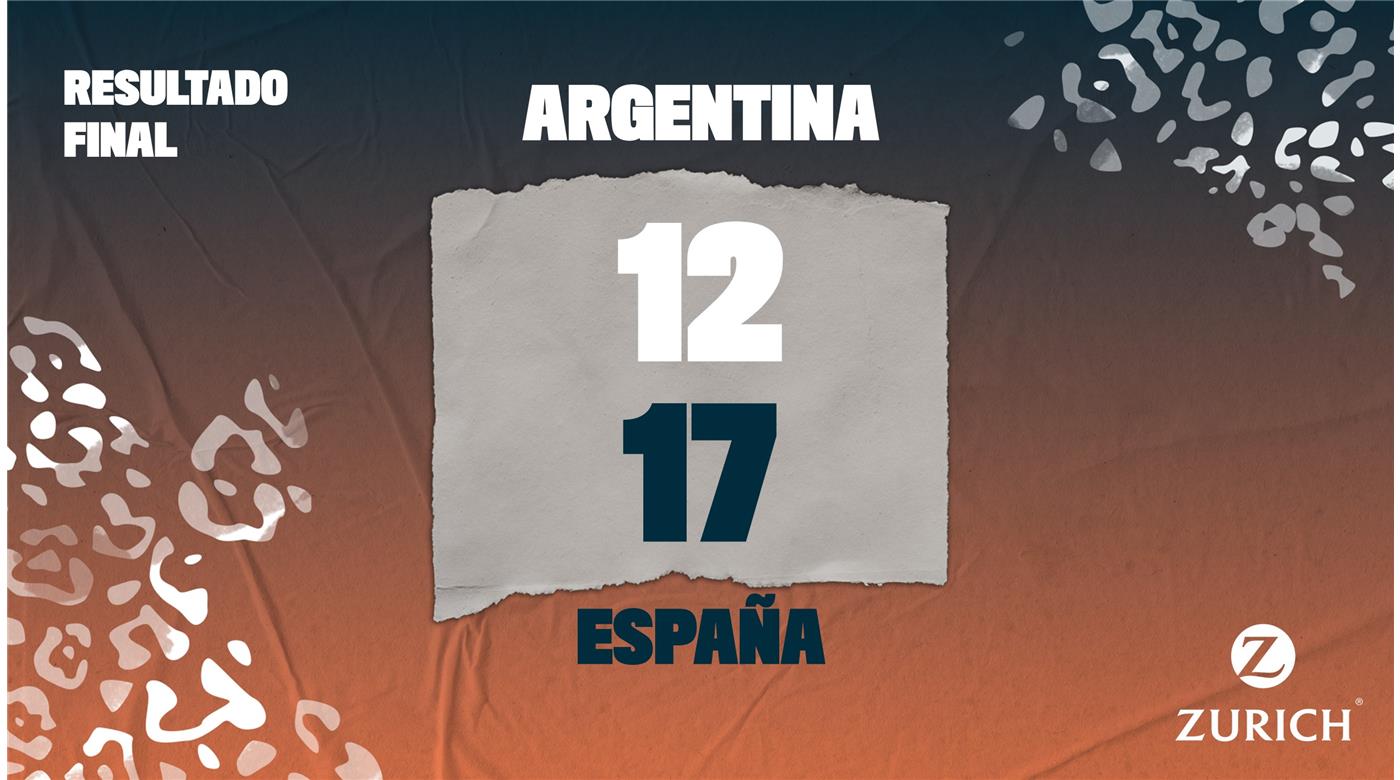 LAS YAGUARETÉS TAMPOCO PUDIERON CON ESPAÑA Y FINALIZARON ÚLTIMAS EN SU GRUPO