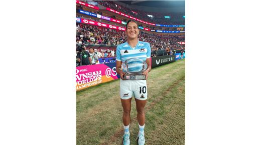 SOFÍA GONZÁLEZ, LA NOVATA DESTACADA COMO MEJOR JUGADORA