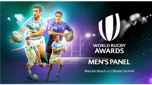 MARCELO BOSCH Y DIMITRI YACHVILI SERÁN PARTE DEL PANEL DE LA ELECCIÓN DE LOS WORLD RUGBY AWARDS EN NOVIEMBRE