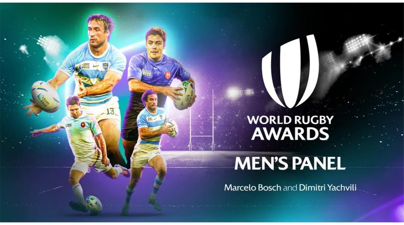MARCELO BOSCH Y DIMITRI YACHVILI SERÁN PARTE DEL PANEL DE LA ELECCIÓN DE LOS WORLD RUGBY AWARDS EN NOVIEMBRE