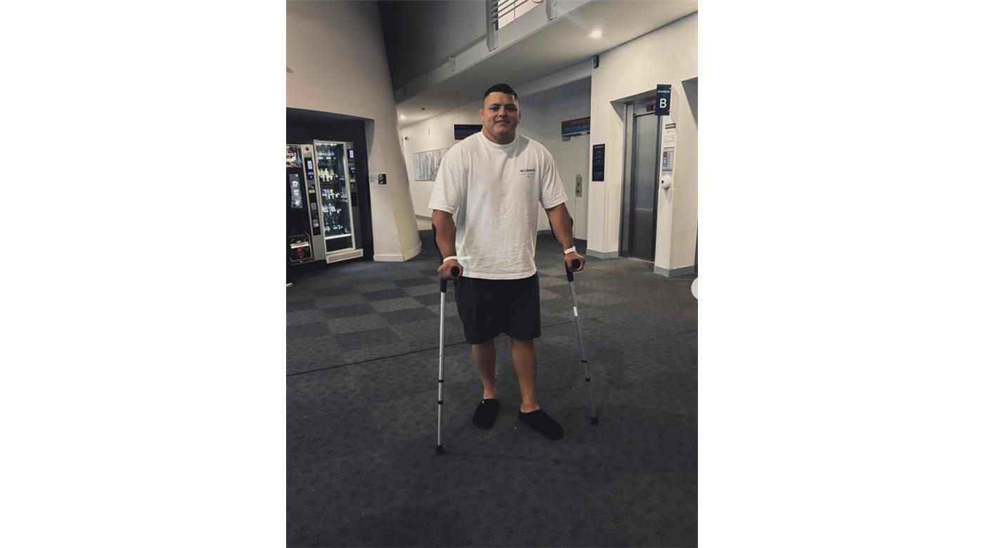 THOMAS GALLO FUE OPERADO CON ÉXITO Y COMENZARÁ LA RECUPERACIÓN PENSANDO EN SU VUELTA A LOS PUMAS EN CINCO O SEIS MESES