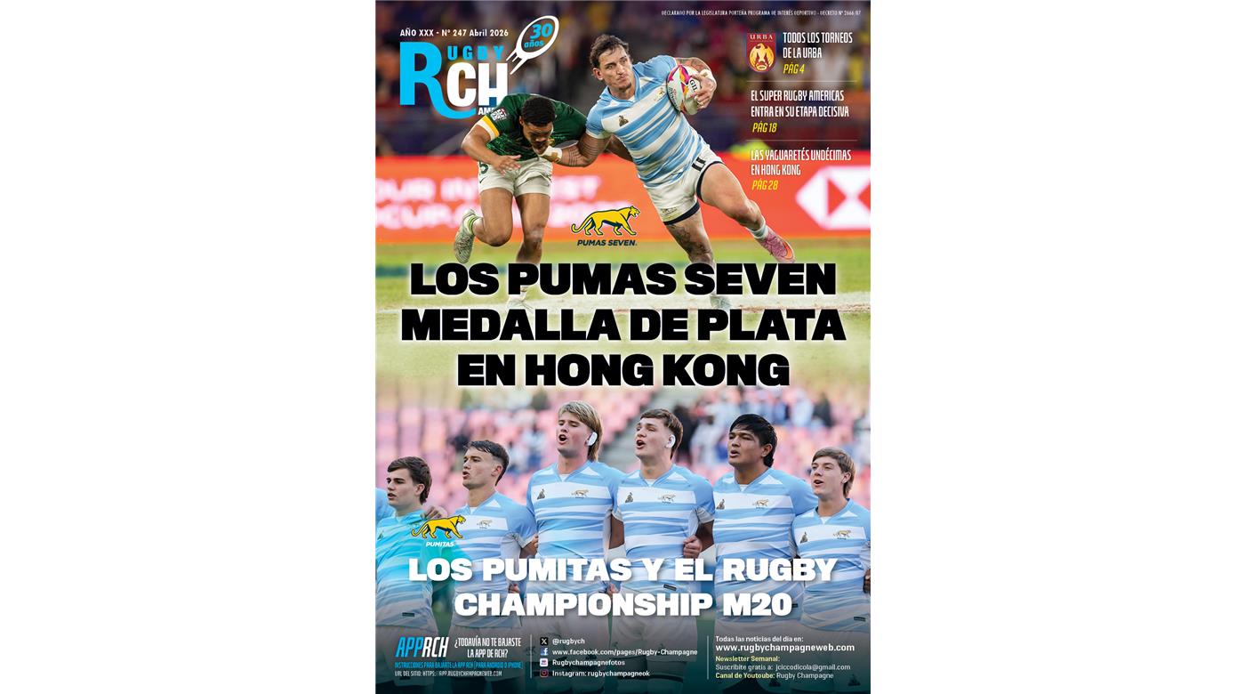 UNA NUEVA REVISTA RCH QUE VE LA LUZ CON TODA LA INFORMACIÓN DEL RUGBY   