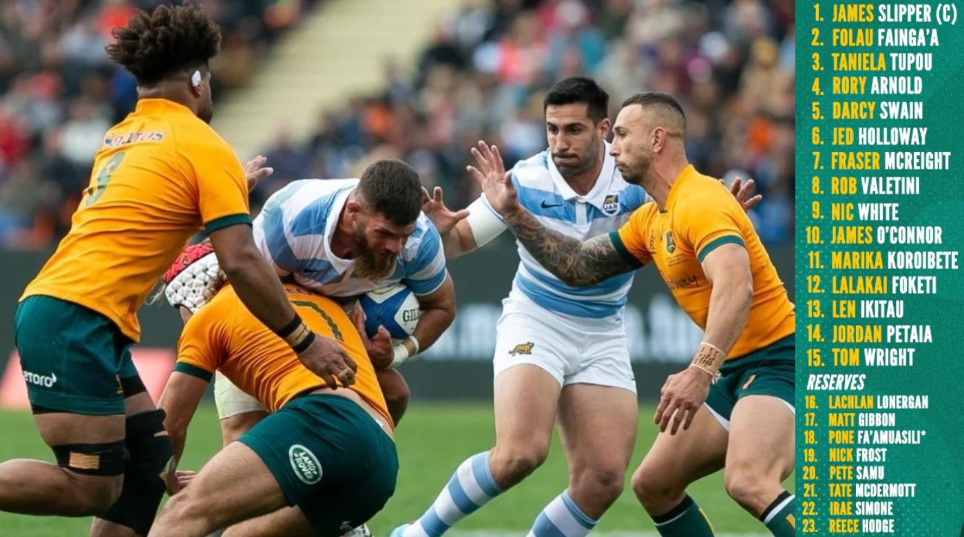 JAMES O'CONNOR SERÁ TITULAR CONTRA LOS PUMAS