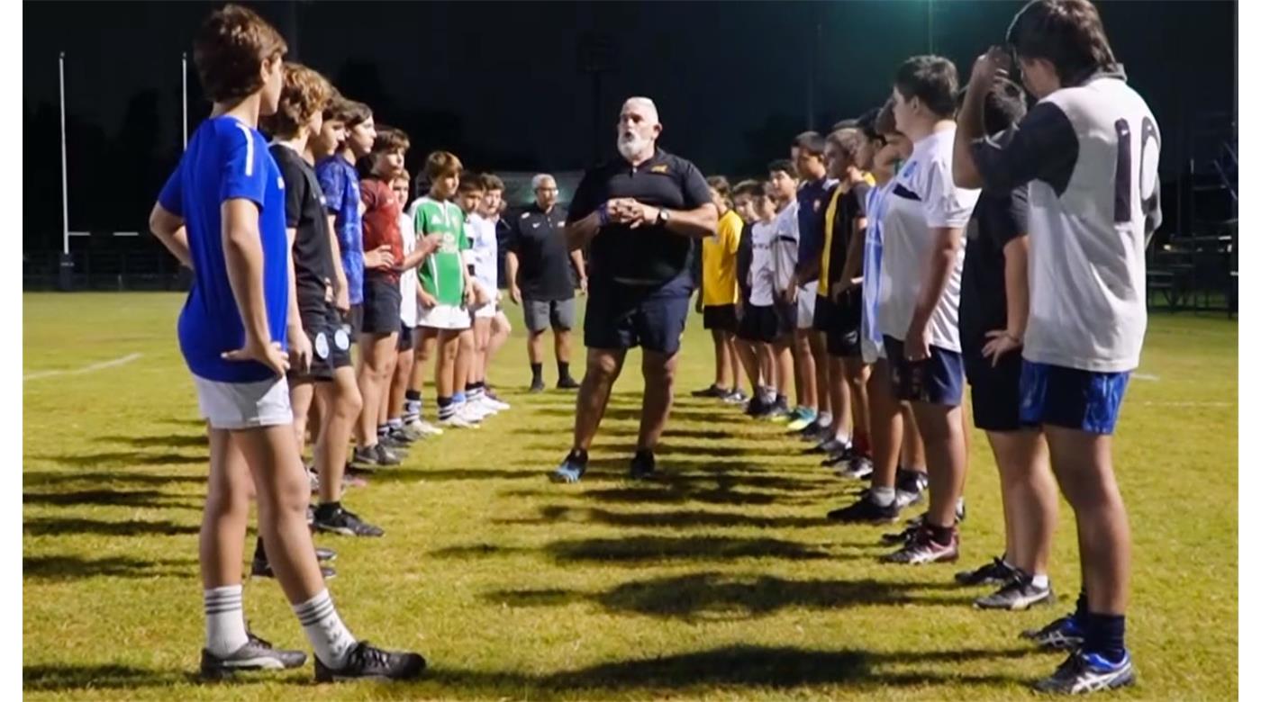 CAPACITACIÓN DEL SCRUM EN EL MARCO DE CONECTA RUGBY Y ACTIVIDAD DE JUVENILES DE LA URBA 