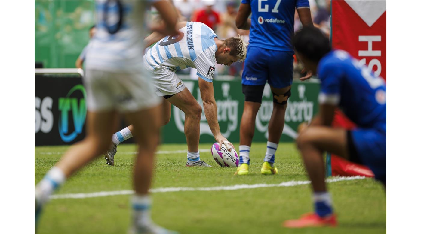 LOS PUMAS 7S LE GANARON A SAMOA POR 42 A 0 Y FINALIZARON NOVENOS EN HONG KONG