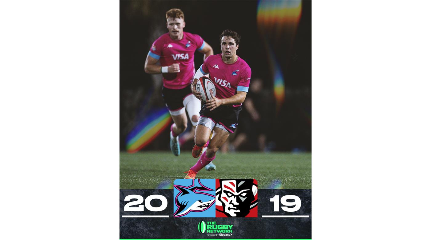 MIAMI SHARKS VOLVIÓ A SUFRIR PERO CONSIGUIÓ EL TRIUNFO ANTE UTAH WARRIORS