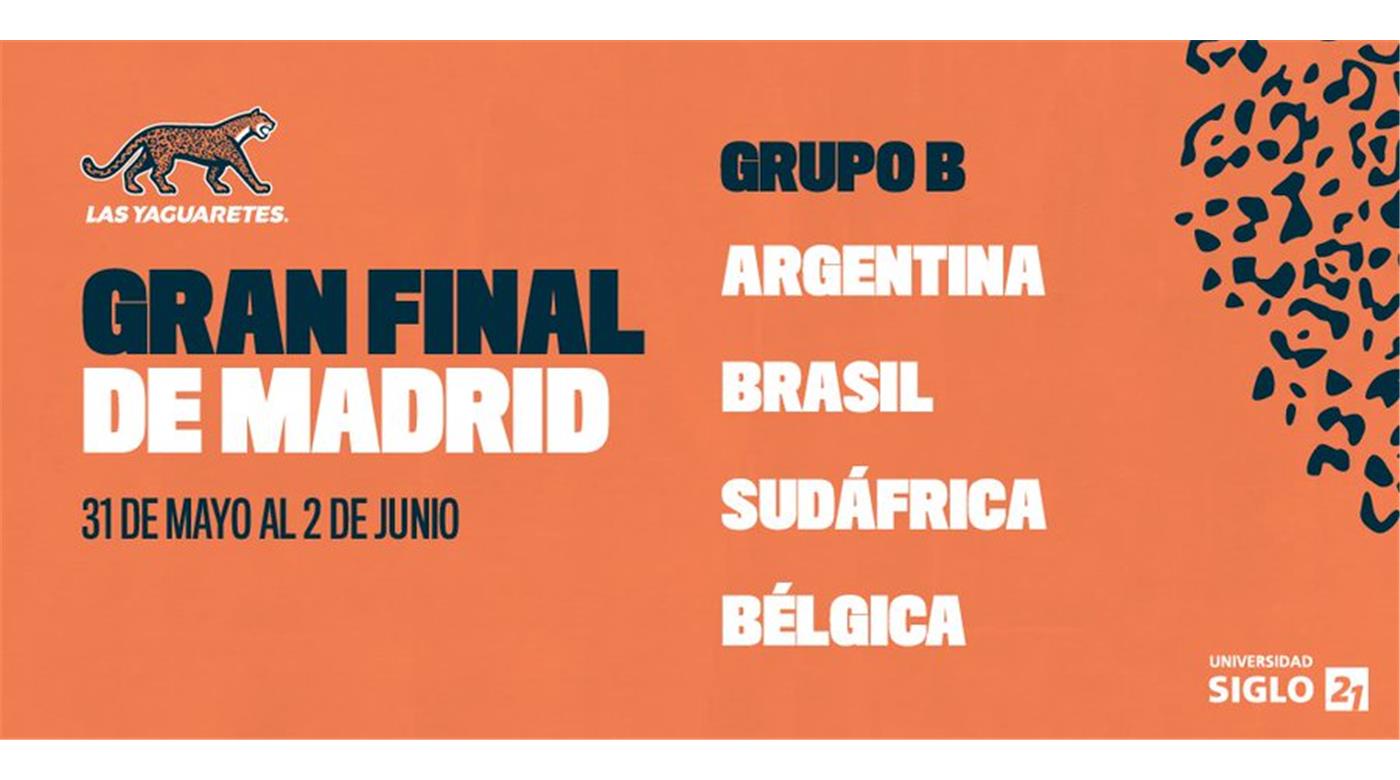 LAS YAGUARETÉS CON GRUPO CONFIRMADO PARA MADRID 