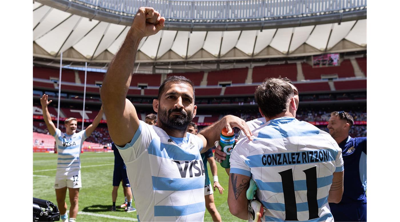 LOS PUMAS LE GANARON A LOS ALL BLACKS Y  SON FINALISTAS EN MADRID  