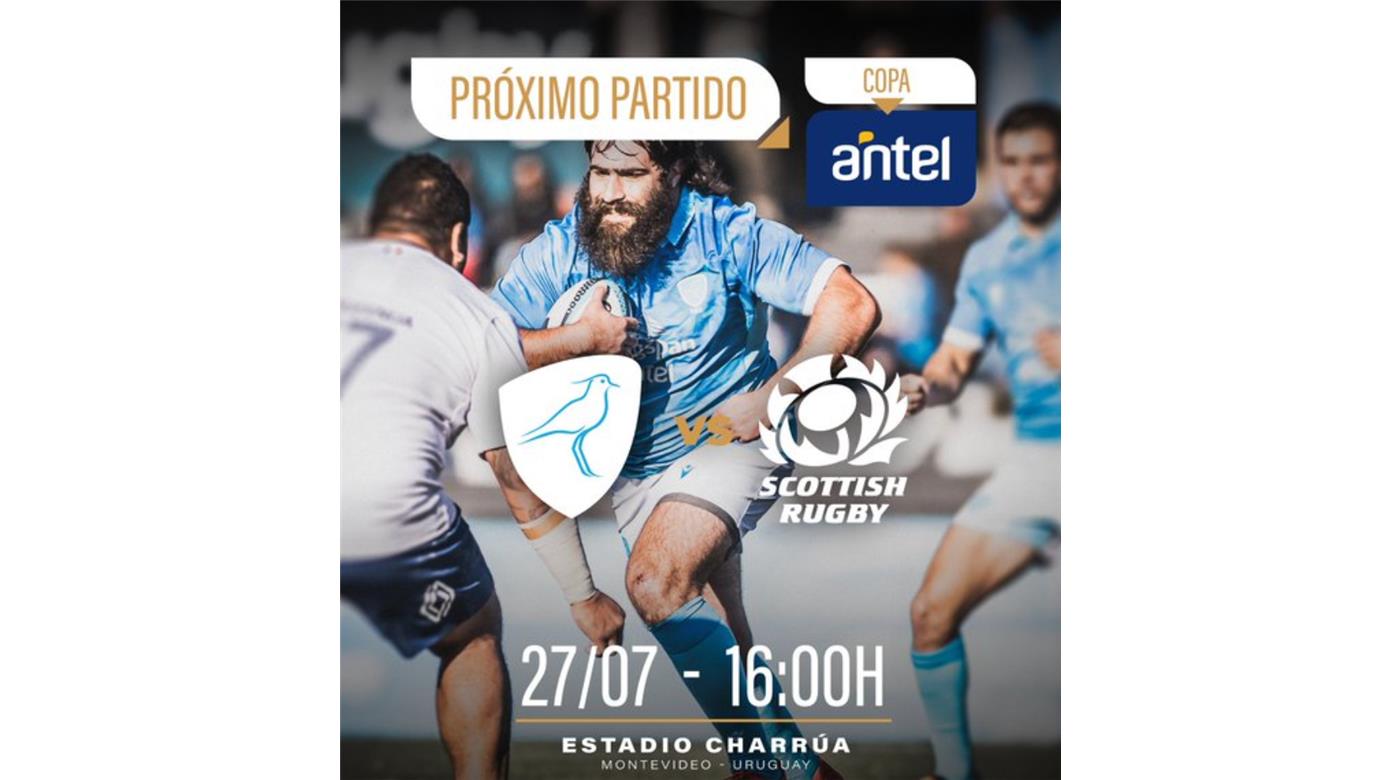 LOS TEROS RECIBEN A ESCOCIA EN EL CHARRÚA EN EL CIERRE DE LA VENTANA DE JULIO 