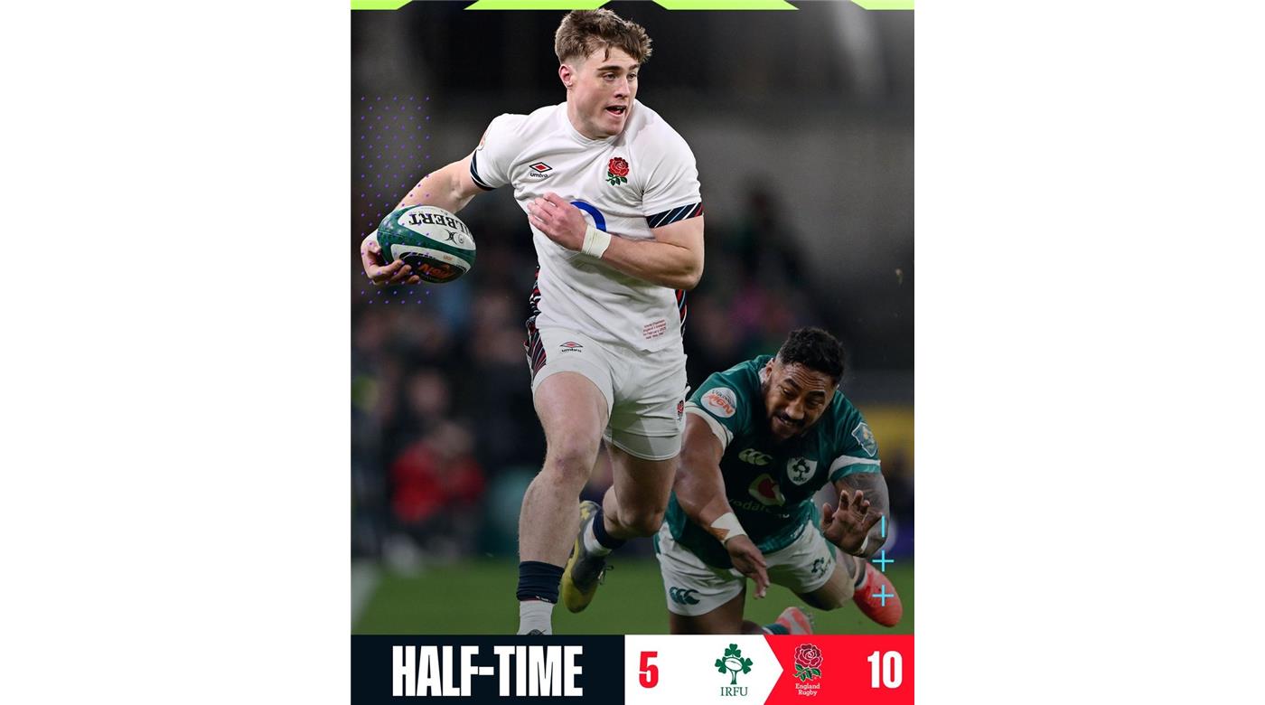 IRLANDA SUPERÓ A INGLATERRA EN DUBLIN