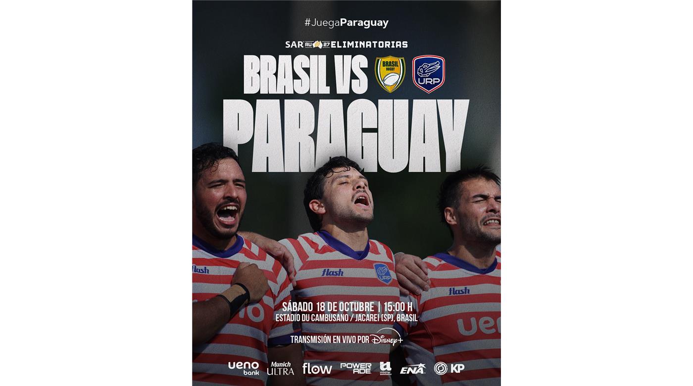 TOMÁS BERTAZZA DIRIGIRÁ EL PARTIDO DECISIVO ENTRE BRASIL Y PARAGUAY POR EL PASAJE AL CUADRANGULAR DE DUBAI QUE DEFINIRÁ EL ÚLTIMO EQUIPO PARA AUSTRALIA 2027 