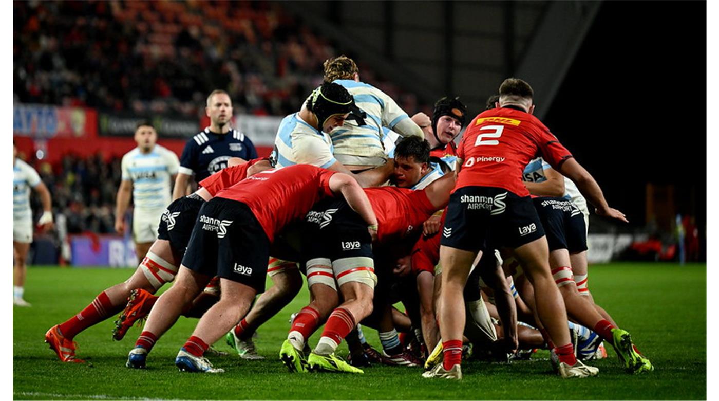 ARGENTINA XV CAYÓ ANTE MUNSTER EN IRLANDA EN EL INICIO DE LA VENTANA 