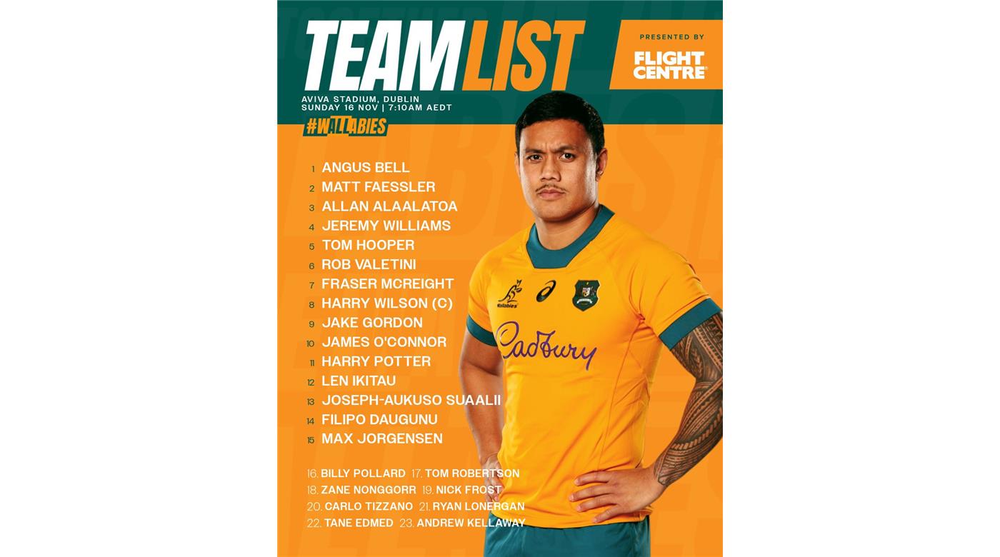 IRLANDA RECIBE A AUSTRALIA EN OTRO CHOQUE TRASCENDENTAL DE LA VENTANA