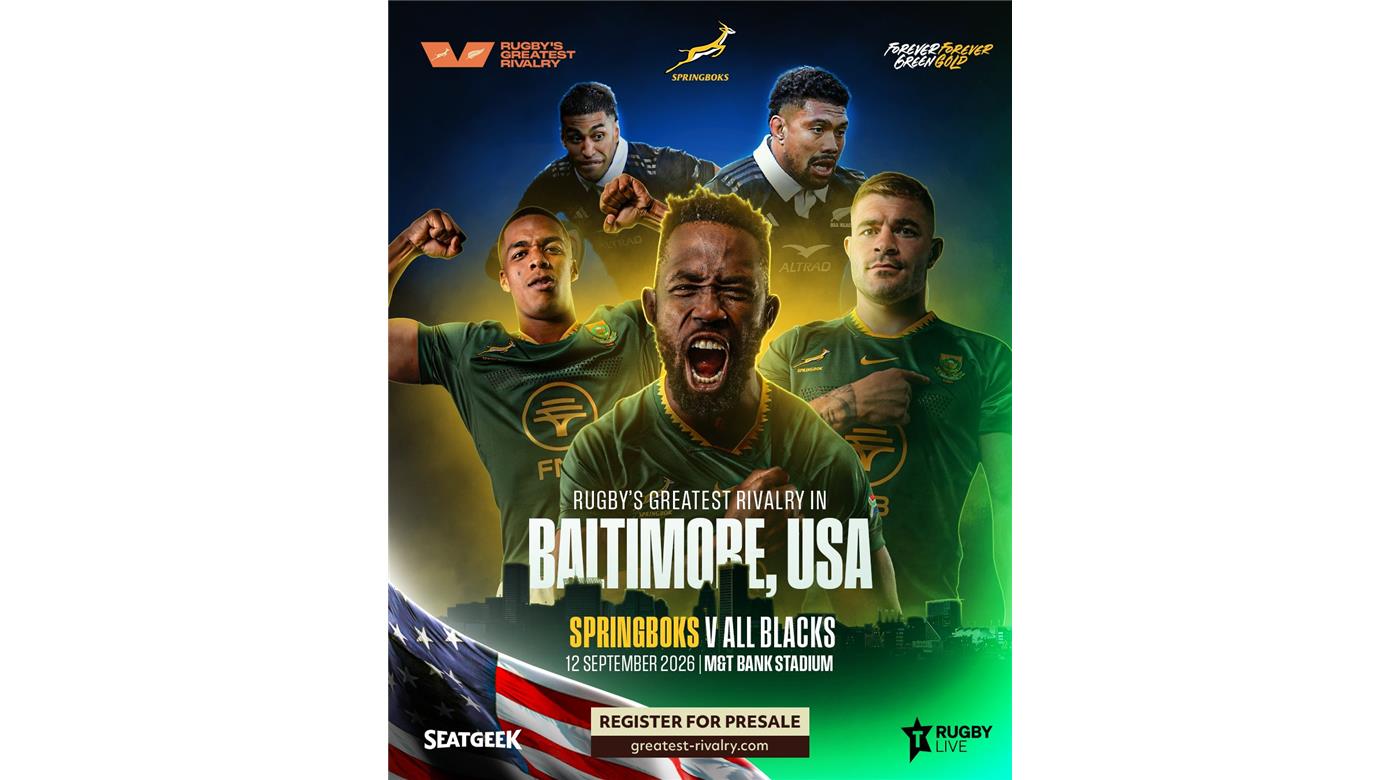 SUDÁFRICA VS NUEVA ZELANDA Y LA GIRA DE OCHO PARTIDOS QUE INCLUIRÁ UNO EN NORTEAMÉRICA 