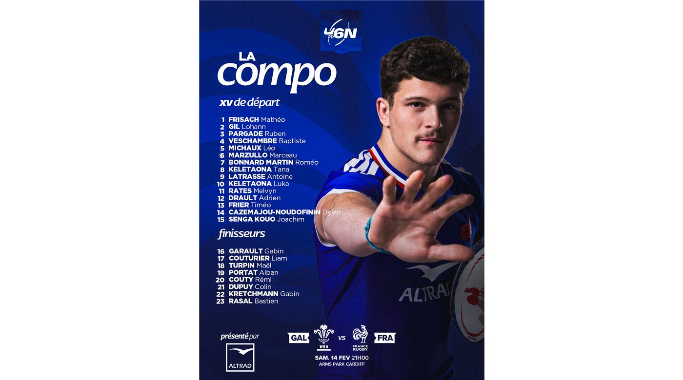 GALES RECIBE A FRANCIA CON LA OBLIGACIÓN DE MEJORAR, y LES BLUES  DE QUEDAR SOLOS EN LA PUNTA DEL 6N