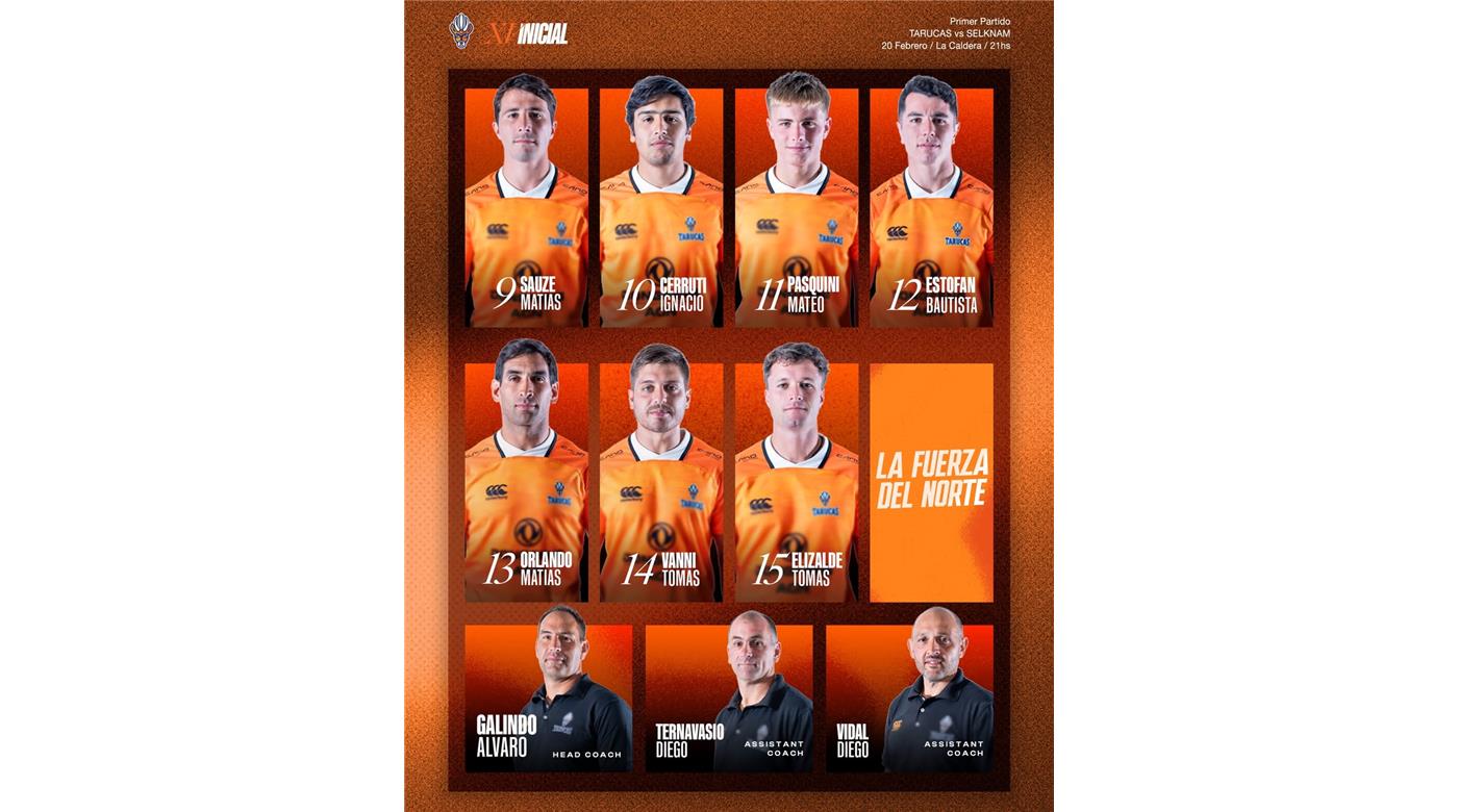 TARUCAS Y SELKNAM ABREN EL SUPER RUGBY AMERICAS 2026