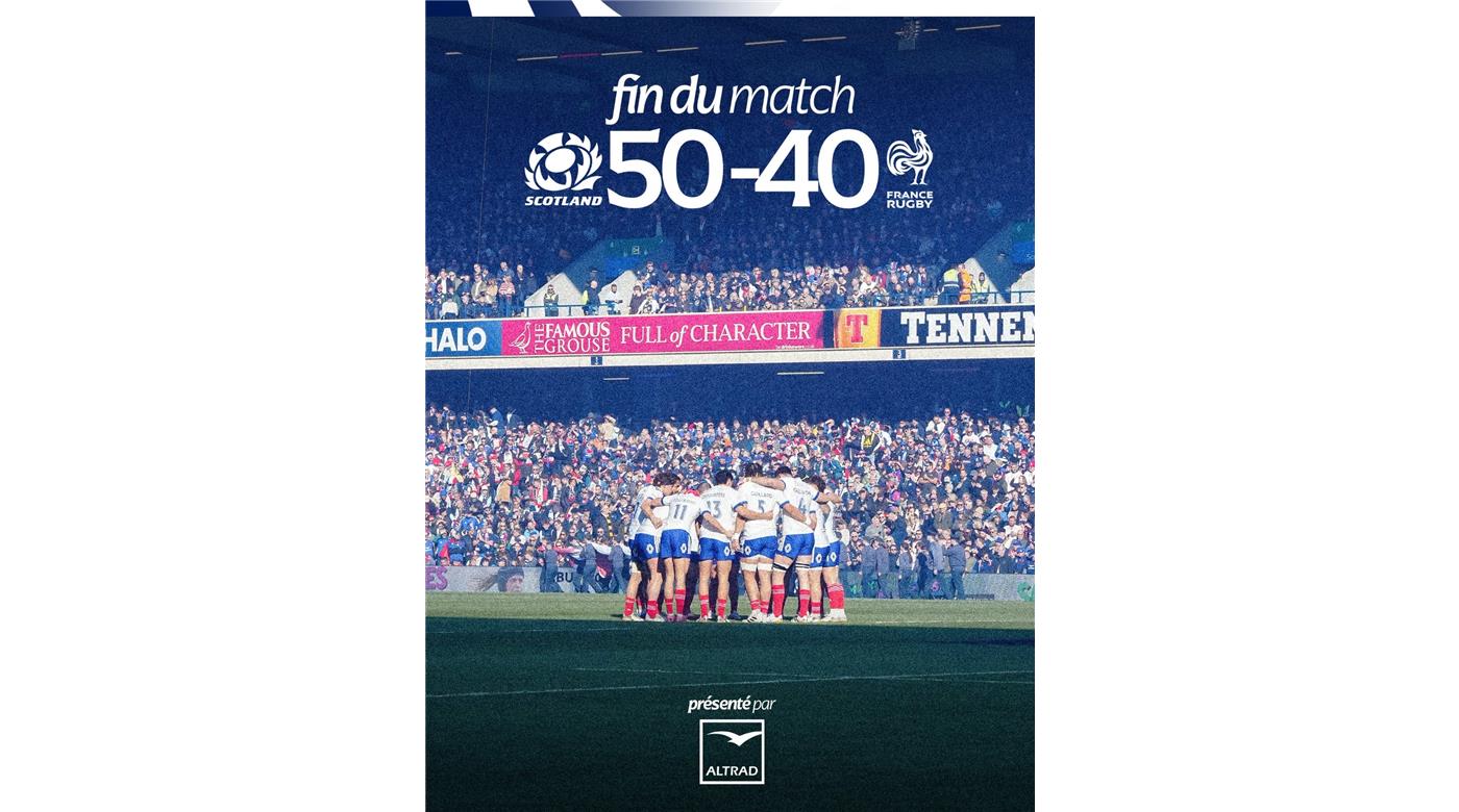 ESCOCIA BRILLÓ COMO NUNCA Y SE QUEDÓ CON UN TRIUNFO SOÑADO FRENTE A FRANCIA