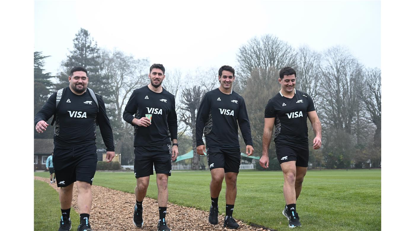 LOS PUMAS CONTINÚAN CON SU ENTRENAMIENTO EN LONDRES