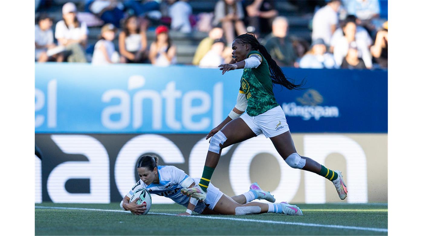 LAS YAGUARETÉS LE GANARON A SUDÁFRICA, SON CAMPEONAS EN MONTEVIDEO Y JUGARÁN LAS FINALES DEL CHAMPIONSHIP