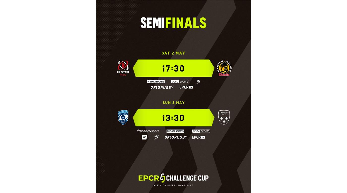 PÓKER DE GANADORES EN BUSCA DEL TÍTULO DE LA CHALLENGE CUP